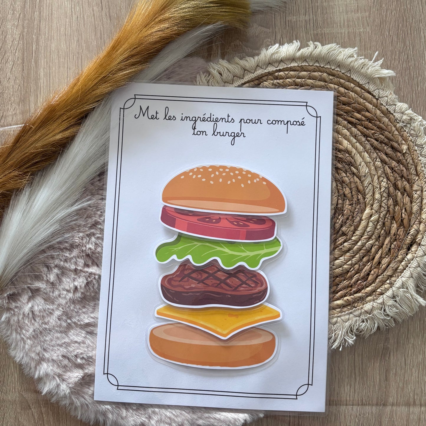 Prépare ton burger 🍔