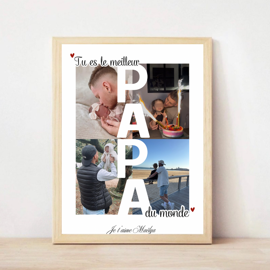 Affiche papa