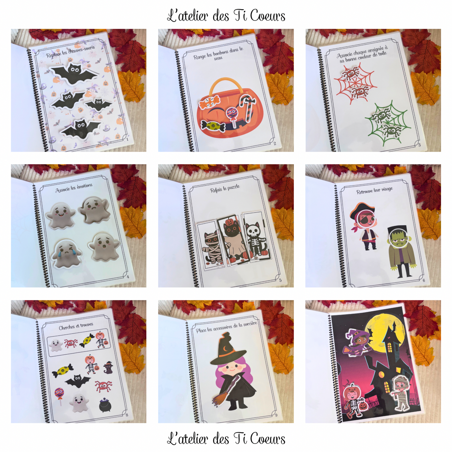 Livret Halloween 18 mois