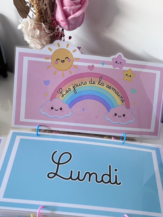 Les jours de la semaine 🌈