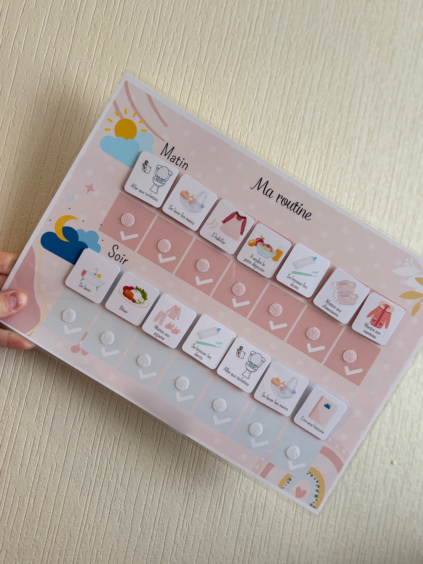 Routine matin et soir