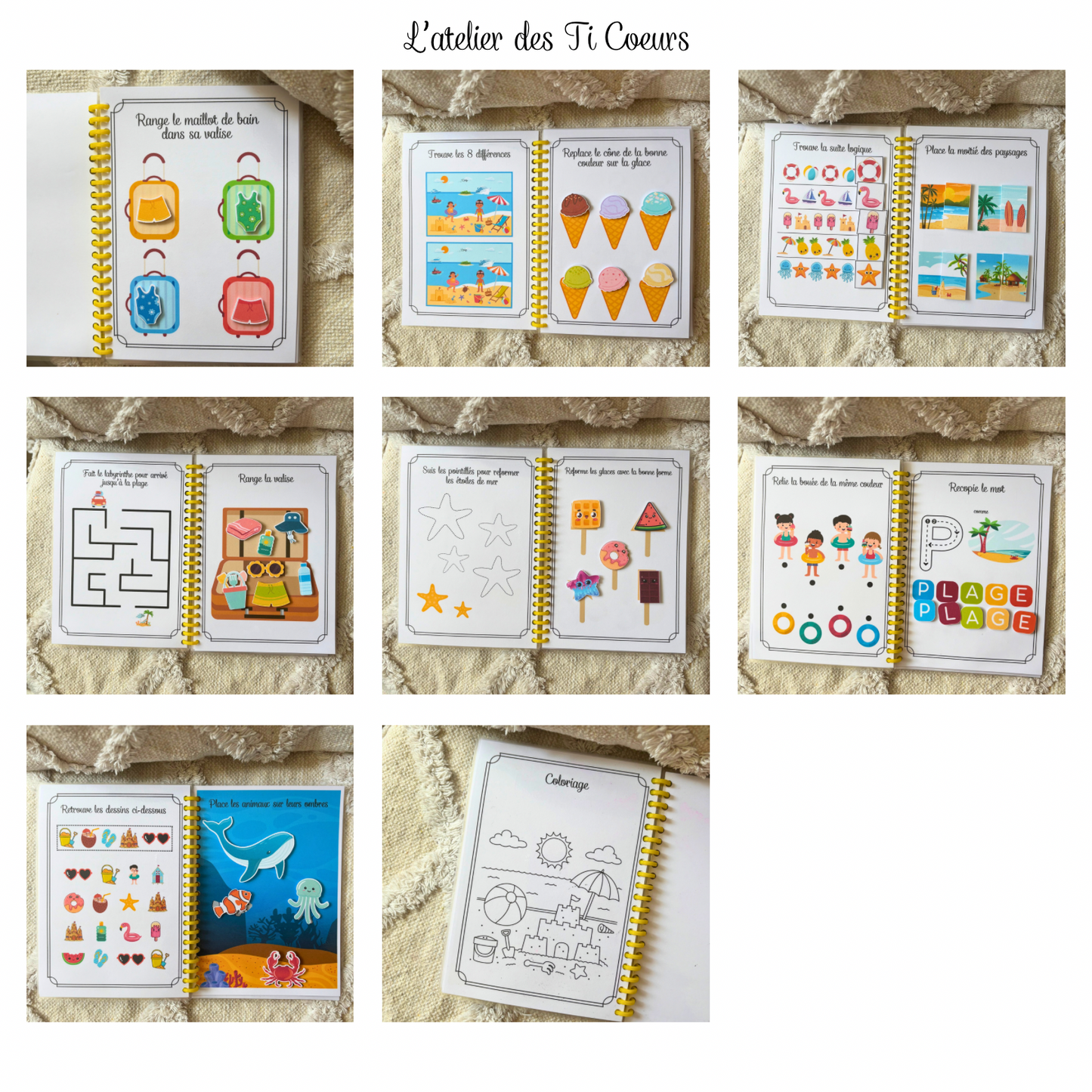 Livret vacances d’été