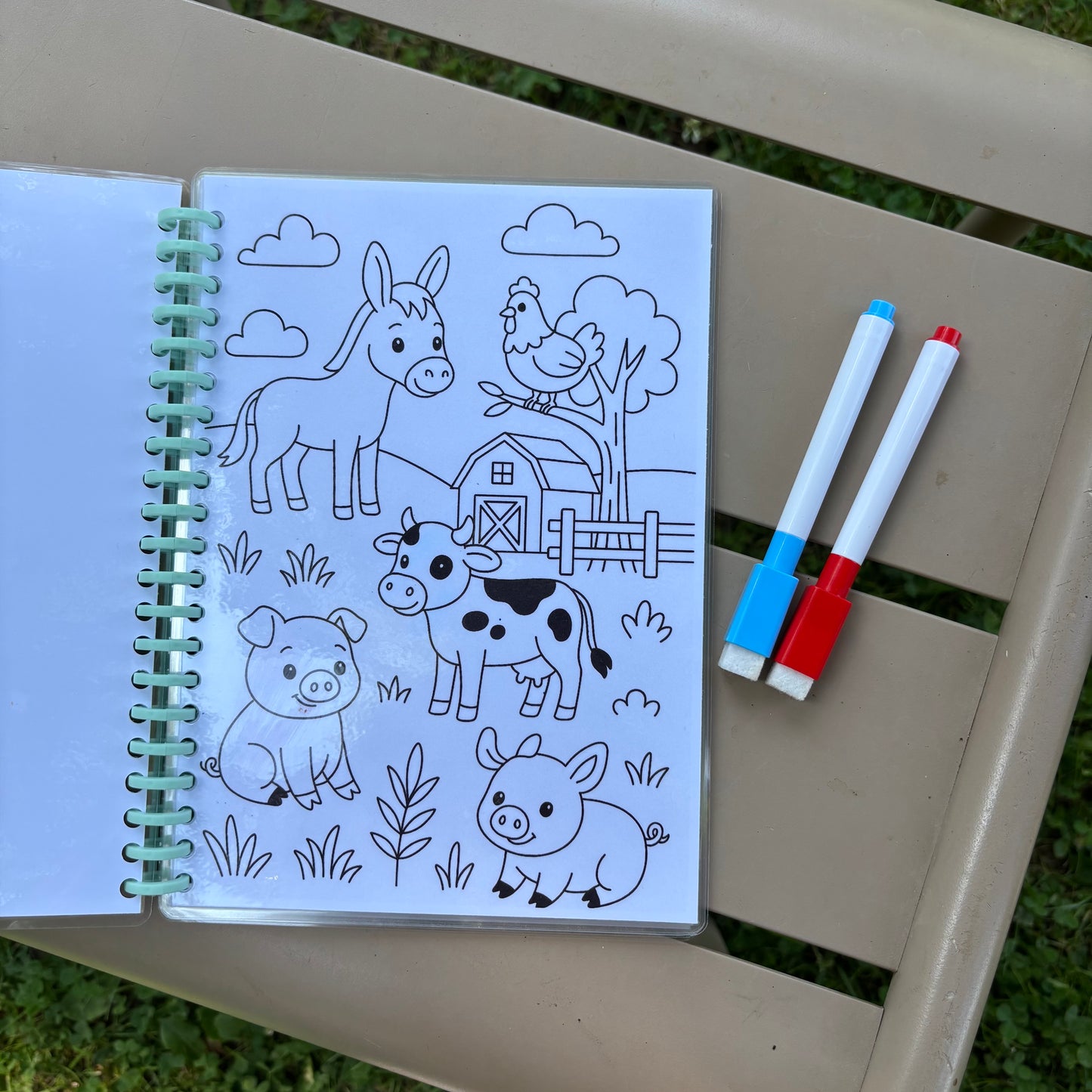 Livret coloriage animaux