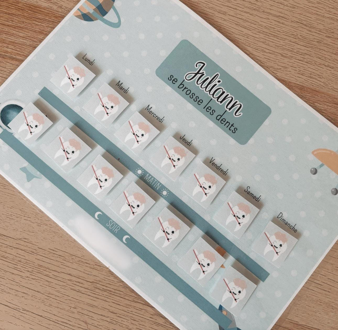 Support brossage de dents