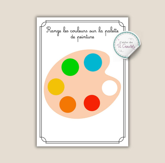 Couleurs peinture 🎨