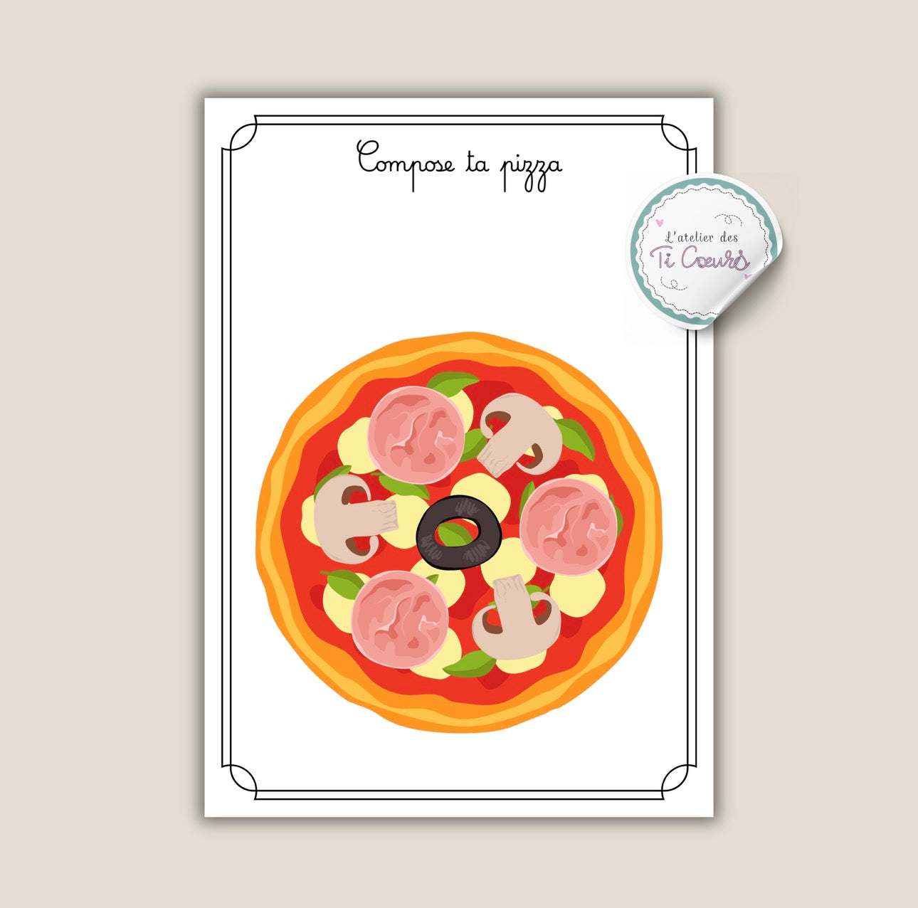Compose ta pizza 🍕