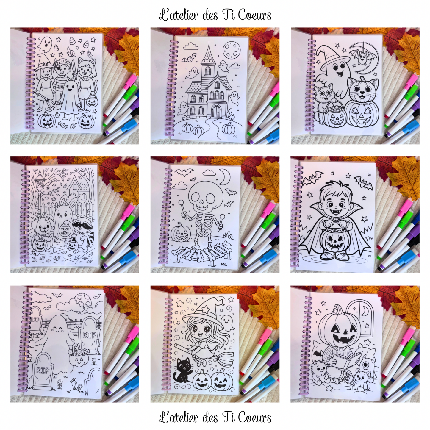 Livret coloriage Halloween